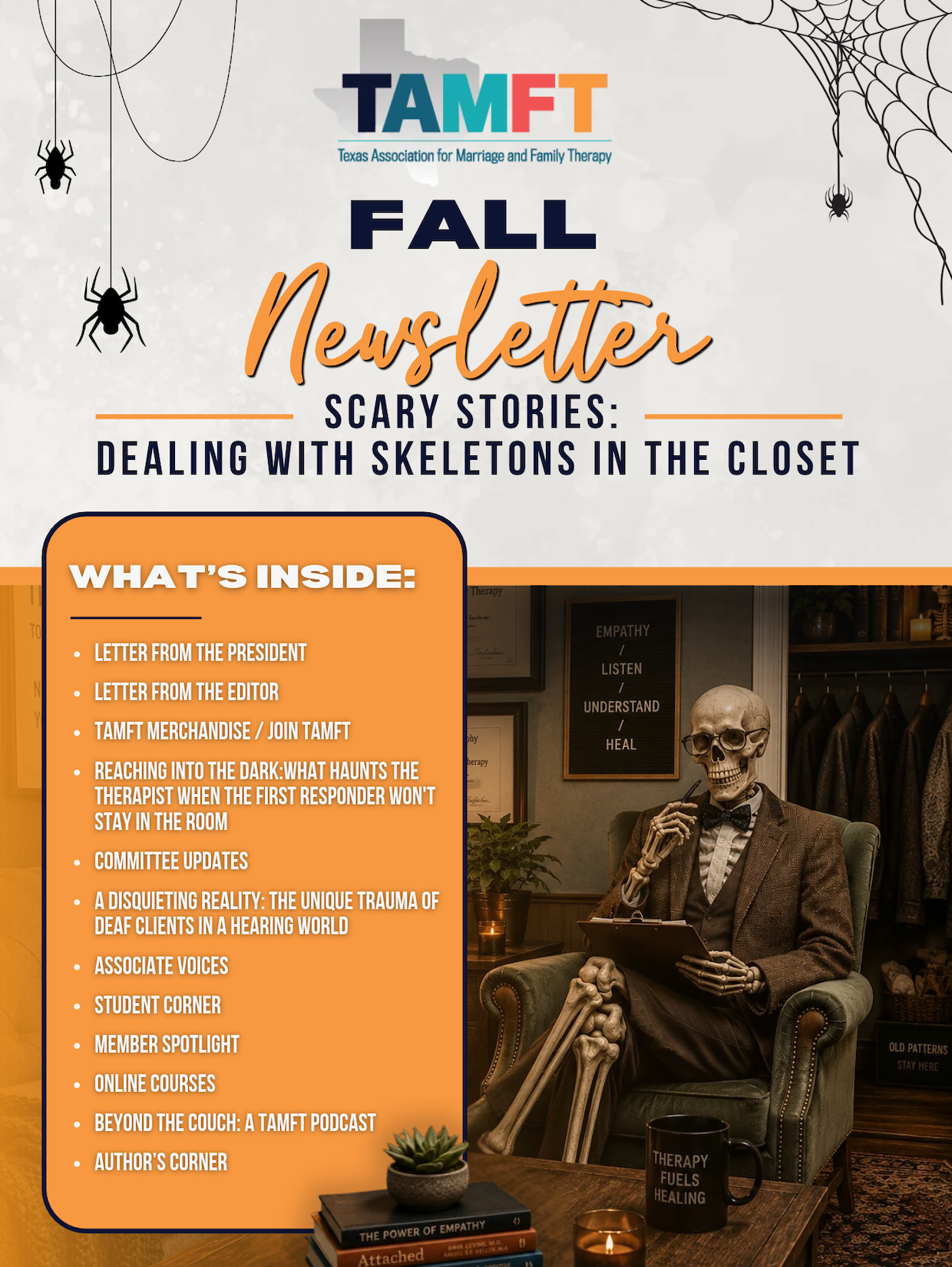 TAMFT Fall 2026 Newsletter